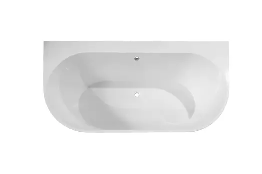 Ванна из литьевого мрамора Эстет Майами 170x86 ФР-00014539 silk белая