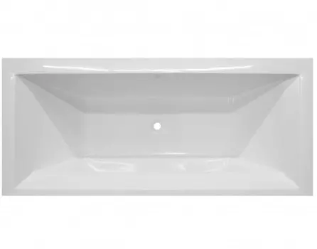 Ванна из литьевого мрамора Эстет Стелла 180x80 ФР-00002809, белая, пристенная