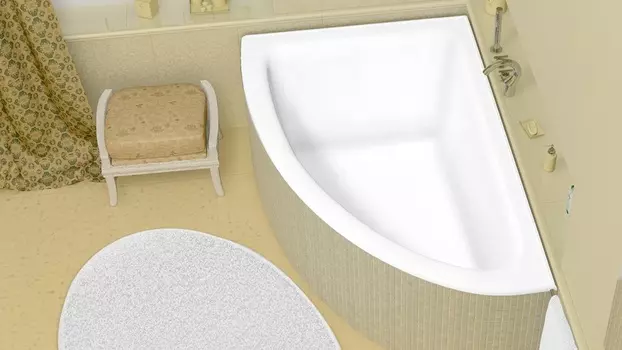 Ванна из литьевого мрамора Marmo&Bagno Альба 170x110 L