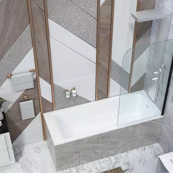 Ванна из литьевого мрамора Taliente Egoista 180x80 белая