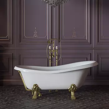 Ванна отдельностоящая Migliore Bella 170x81 Lux белая