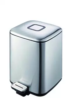 Ведро для мусора Boheme 10948-C хром