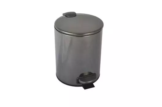 Ведро для мусора Boheme Uno 10426-SGM графит глянцевый