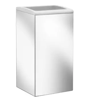 Ведро для мусора подвесное Keuco Collection Moll 12788010000 белое, хром