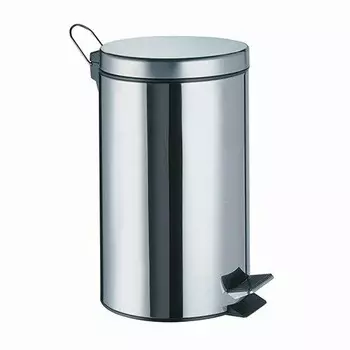 Ведро для мусора Wasserkraft K-637 7л, хром
