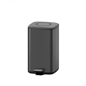 Ведро для мусора WeltWasser WW WALLY TG 12L педальное, серый матовый