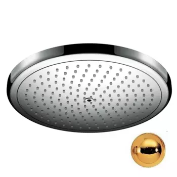 Верхний душ Hansgrohe Croma 26220990 золото