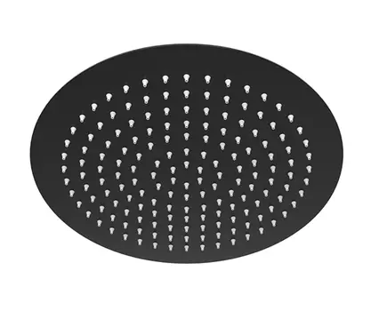 Верхний душ Wasserkraft A160 черный Soft-touch