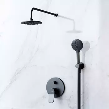 Встраиваемая душевая система Am.Pm X-Joy FB85A1RH22 черная