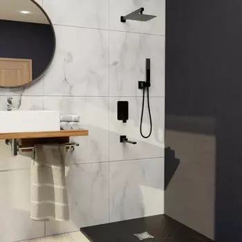 Встраиваемая душевая система RGW Shower Panels 51140856-04 черная