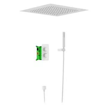 Встраиваемая душевая система Timo Petruma SX-5029/16SM белая матовая, без излива