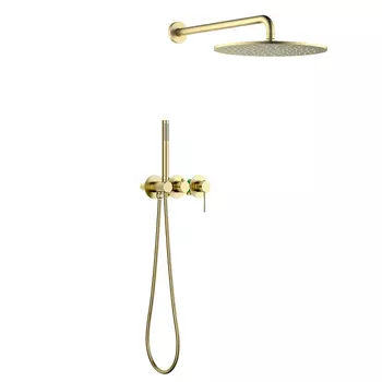 Встраиваемая душевая система Timo Saona SX-2349/17SM золото матовое, без излива