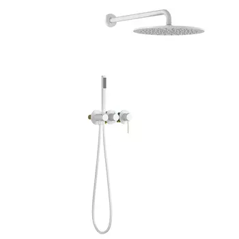 Встраиваемая душевая система Timo Saona SX-2349/16SM белая матовая, без излива