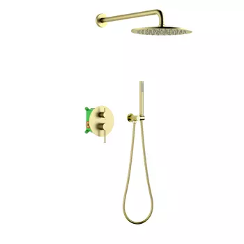 Встраиваемая душевая система Timo Saona SX-2369/17SM золото матовое, без излива