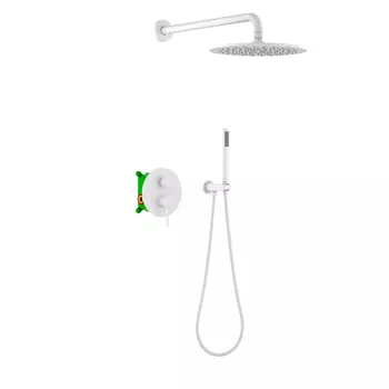 Встраиваемая душевая система Timo Saona SX-2369/16SM белая матовая, без излива