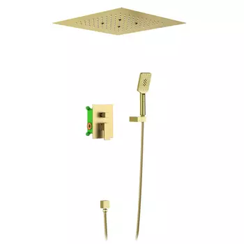 Встраиваемая душевая система Timo Selene SX-2029/17SM золото матовое, без излива