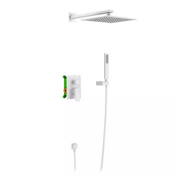 Встраиваемая душевая система Timo Selene SX-2069/16SM белая матовая, без излива