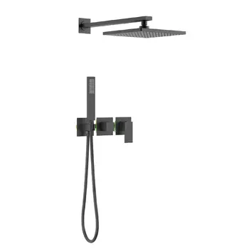 Встраиваемая душевая система Timo Selene SX-2169/03SM черная матовая, без излива