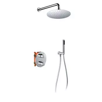 Встраиваемый душевой комплект Vincea VSFW-101TCH с термостатом, хром