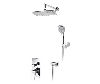 Встраиваемая душевая система Wasserkraft Комплект 7в1 Aller A14131 хром