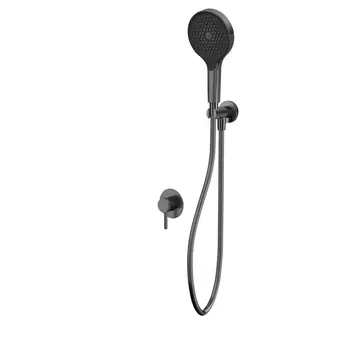 Встраиваемая душевая система Whitecross Y YSET02TOPGM без излива, оружейная сталь