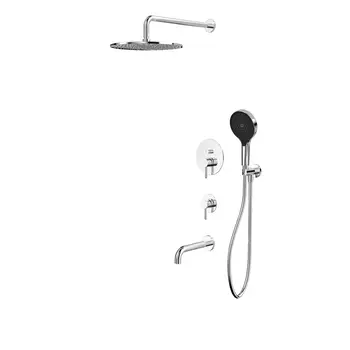 Встраиваемая душевая система Whitecross Y YSET07TOPCR с изливом, хром