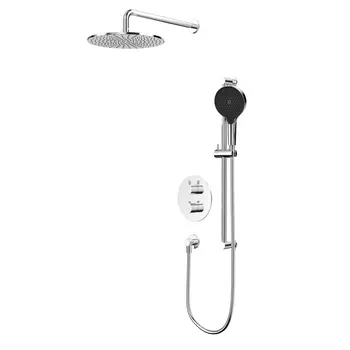 Встраиваемая душевая система Whitecross Y YSET09TOPCR с термостатом, без излива, хром