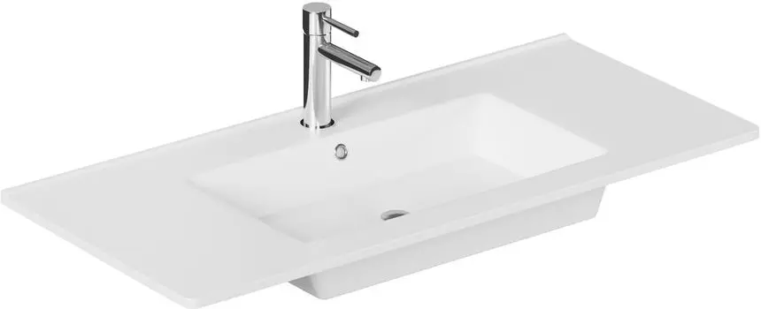 Встраиваемая раковина Allen Brau Paris 101 см 4.61002.20 белая