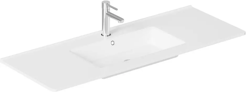 Встраиваемая раковина Allen Brau Paris 121 см 4.61003.20 белая