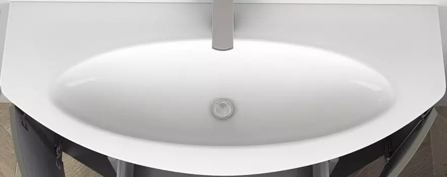 Встраиваемая сверху раковина Cezares 121 см 50178 искусственный камень