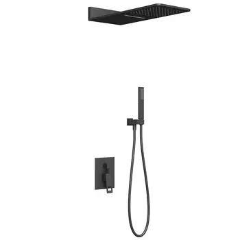 Встраиваемый душевой комплект с верхним душем Timo Briana SX-7139/03SM черный
