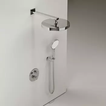 Встраиваемый душевой комплект Sancos Space SC3006CH хром, с термостатом