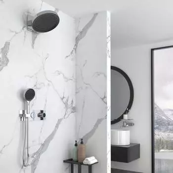 Встраиваемый душевой комплект Vincea VSFW-422TI3CH с термостатом, хром