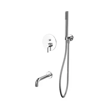 Встраиваемый душевой комплект Whitecross Y YSET06CR с изливом, хром