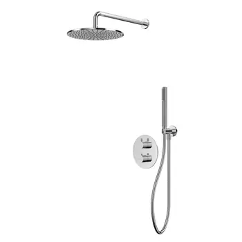 Встраиваемый душевой комплект Whitecross Y YSET08CR с термостатом, хром