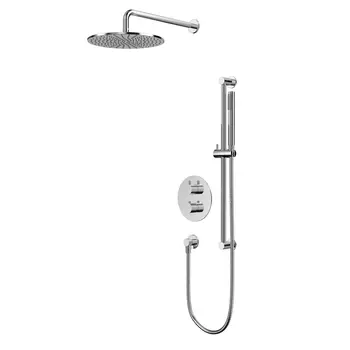 Встраиваемый душевой комплект Whitecross Y YSET09CR с термостатом, хром