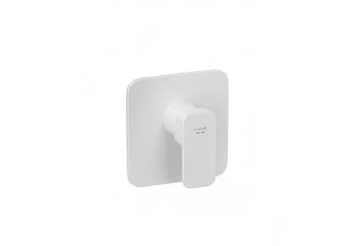 Встраиваемый смеситель для душа Kludi Renon 427555375 белый матовый