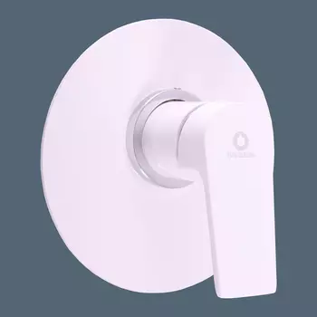 Встраиваемый смеситель для душа Rav Slezak Colorado CO183LBC белый, хром