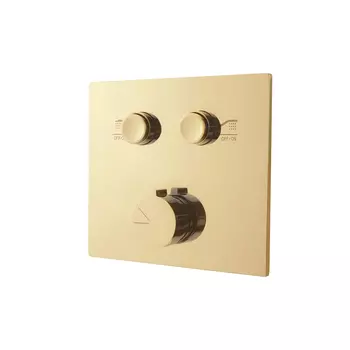 Встраиваемый смеситель для душа Vincea VSCV-421BG4 брашированное золото