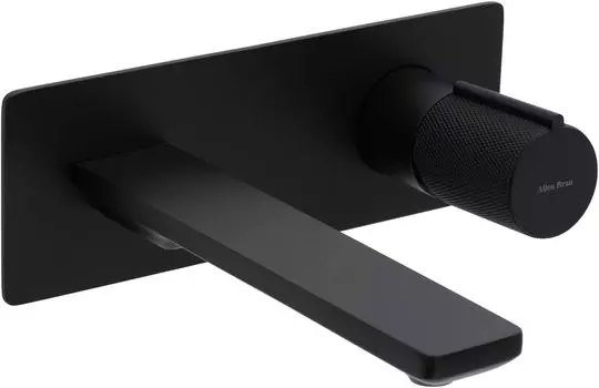 Встраиваемый смеситель для раковины Allen Brau Liberty 5.33004-31 с внутренней частью, черный матовый