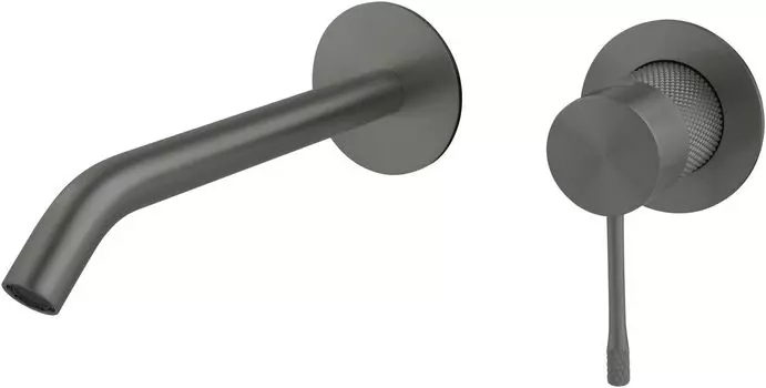 Встраиваемый смеситель для раковины Allen Brau Priority 5.31C03-MG с внутренней частью, серый