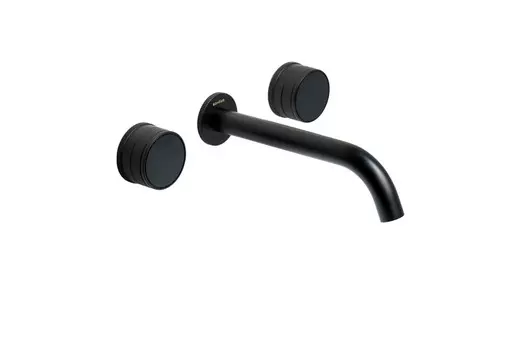 Встраиваемый смеситель для раковины Boheme PRESTIGE 152-2-B-PR Black