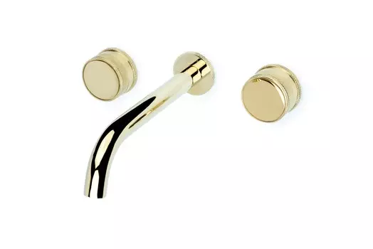 Встраиваемый смеситель для раковины Boheme PRESTIGE 152-2-G-PR Gold