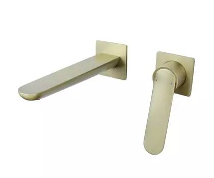 Встраиваемый смеситель для раковины Bronze de Luxe Icon 7006CG матовое золото