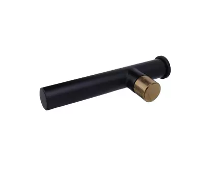 Встраиваемый смеситель для раковины Bronze de Luxe Avangarde 2021MH черный, розовое золото