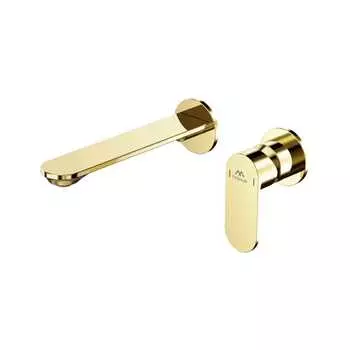 Встраиваемый смеситель для раковины Fashun A1185-35 золото