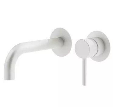 Встраиваемый смеситель для раковины Plumberia Selection IXO KITXO1135BO250 белый матовый