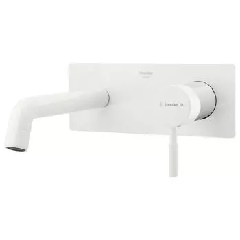 Встраиваемый смеситель для раковины Shouder 0250208 слоновая кость, хром