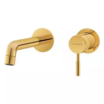 Встраиваемый смеситель для раковины Shouder 0251606 золото