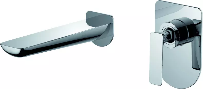 Встраиваемый смеситель для раковины WONZON & WOGHAND SHARK WW-481701-CR хром